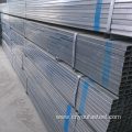 Square Rectangular Galvanized Steel Pipe for Construction